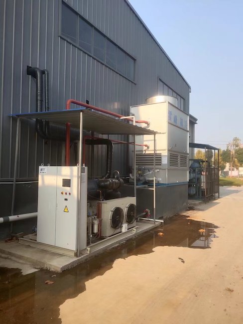 当阳禽掌门食品加工车间冷库